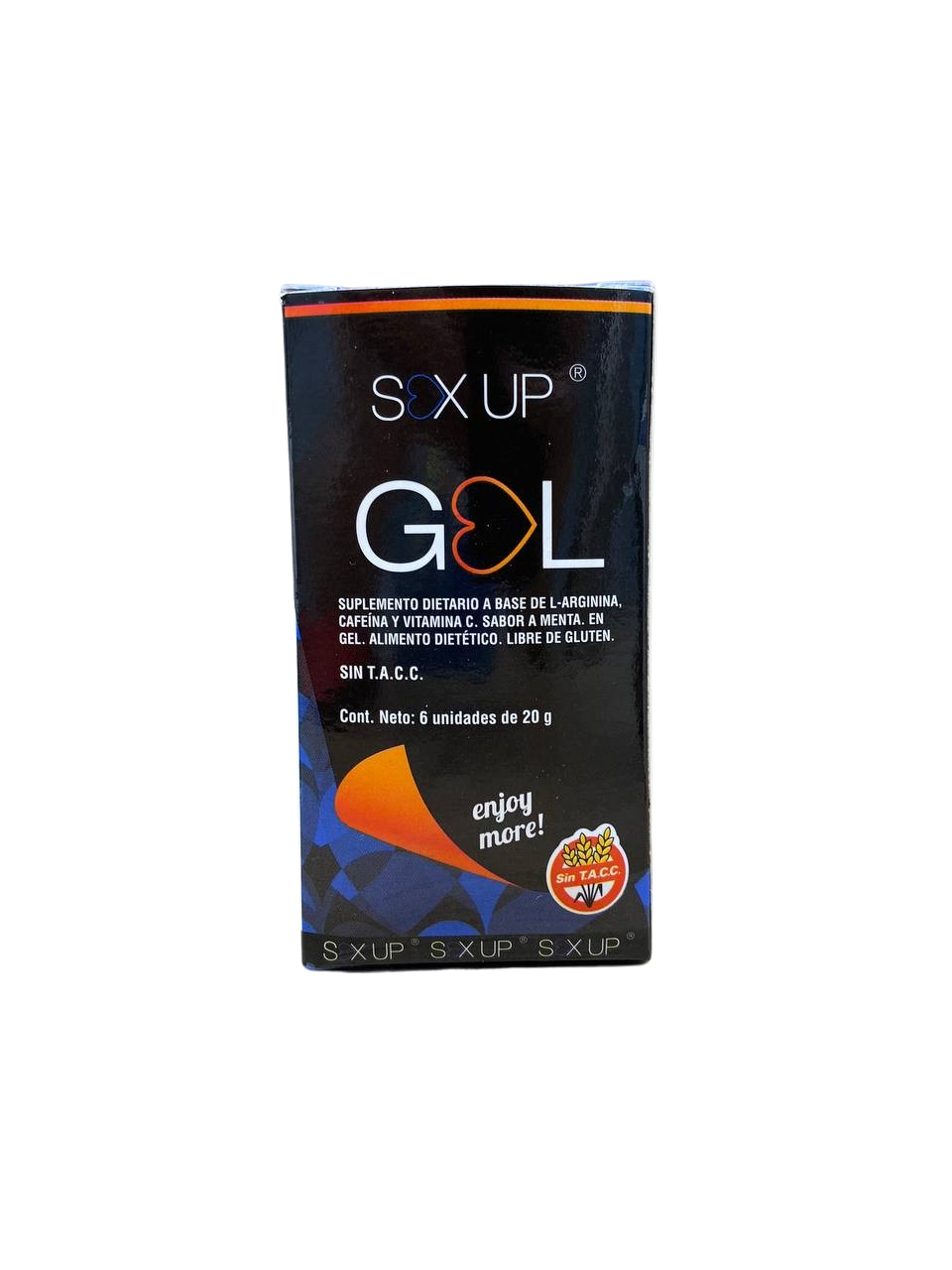SexGel (SexUp Gel) — Caja con 6 unidades de 20 g