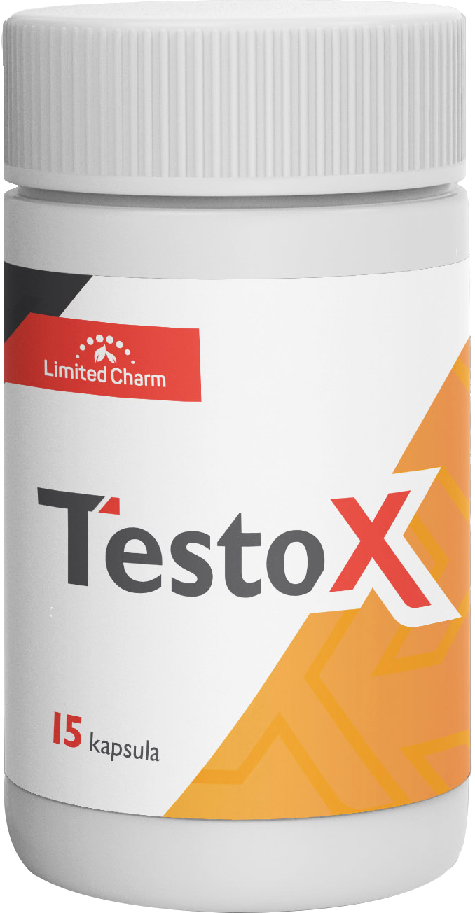 Testo-X — Bočica sa 15 kapsula.