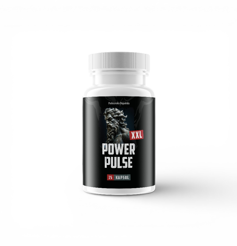 Bijela bočica Power Pulse XXL s 15 kapsula