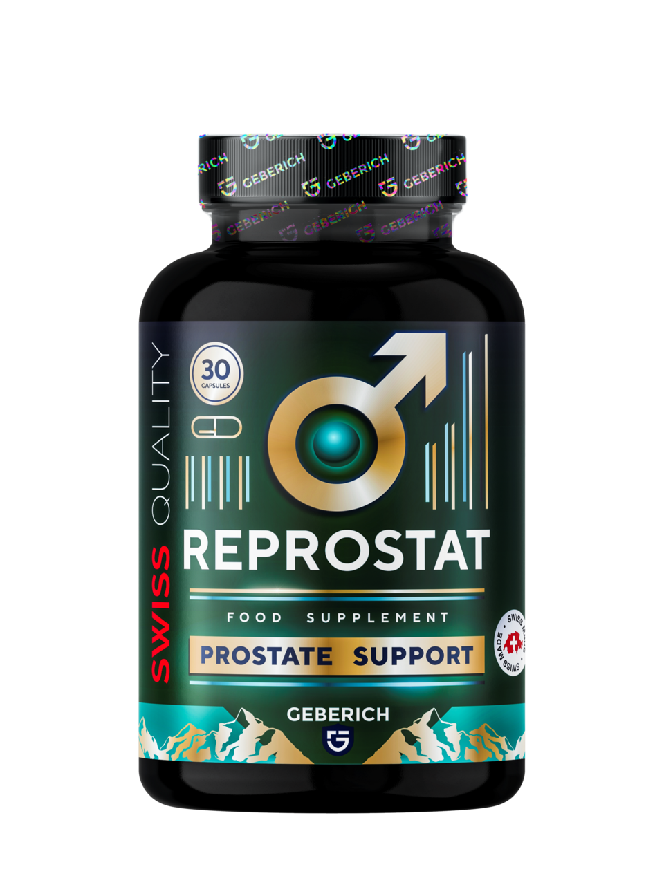 Envase Reprostat de 30 cápsulas
