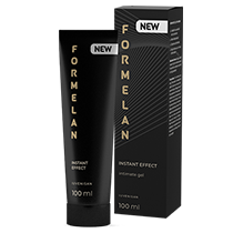 Formelan fekete tubus és doboz, 100 ml férfi gél