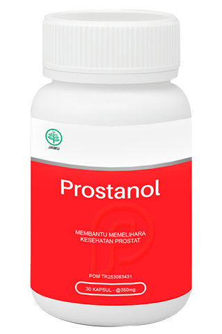 Prostanol — Botol berisi 30 kapsul 500 mg.