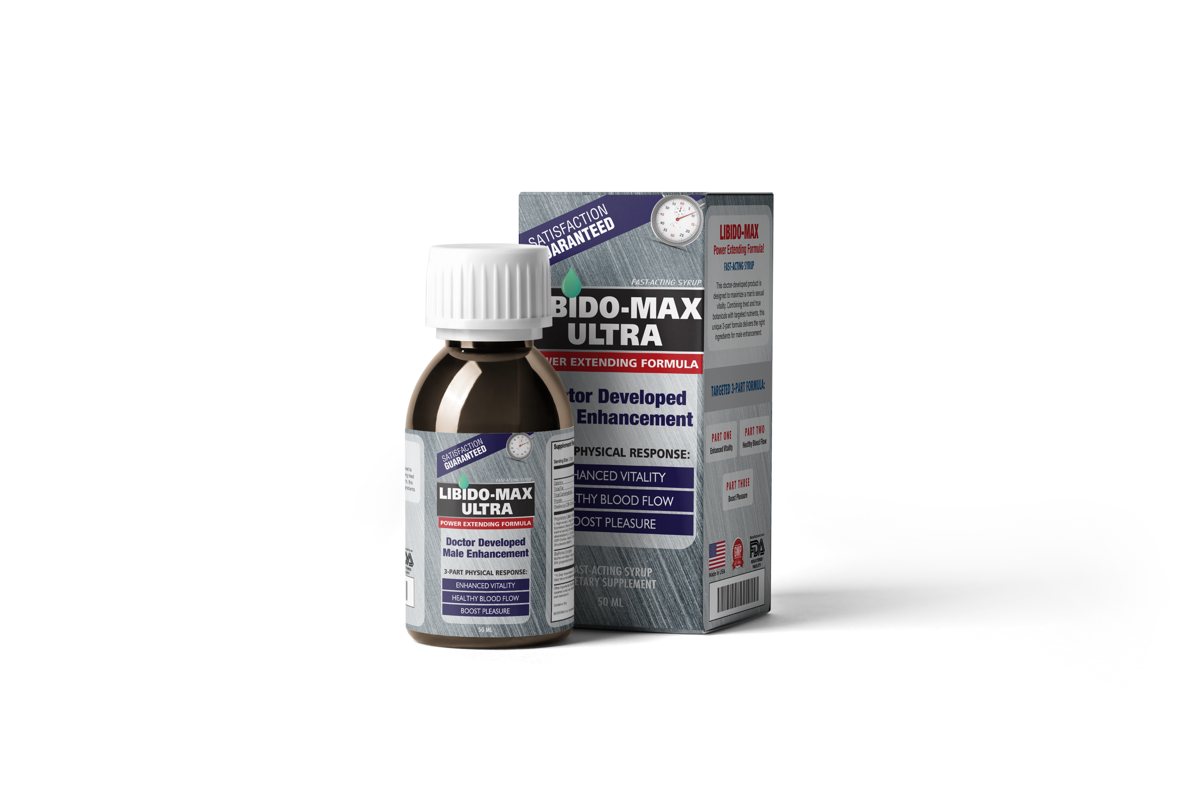 Libidomax (Libido-Max Ultra) — زجاجة شراب بحجم 50 مل
