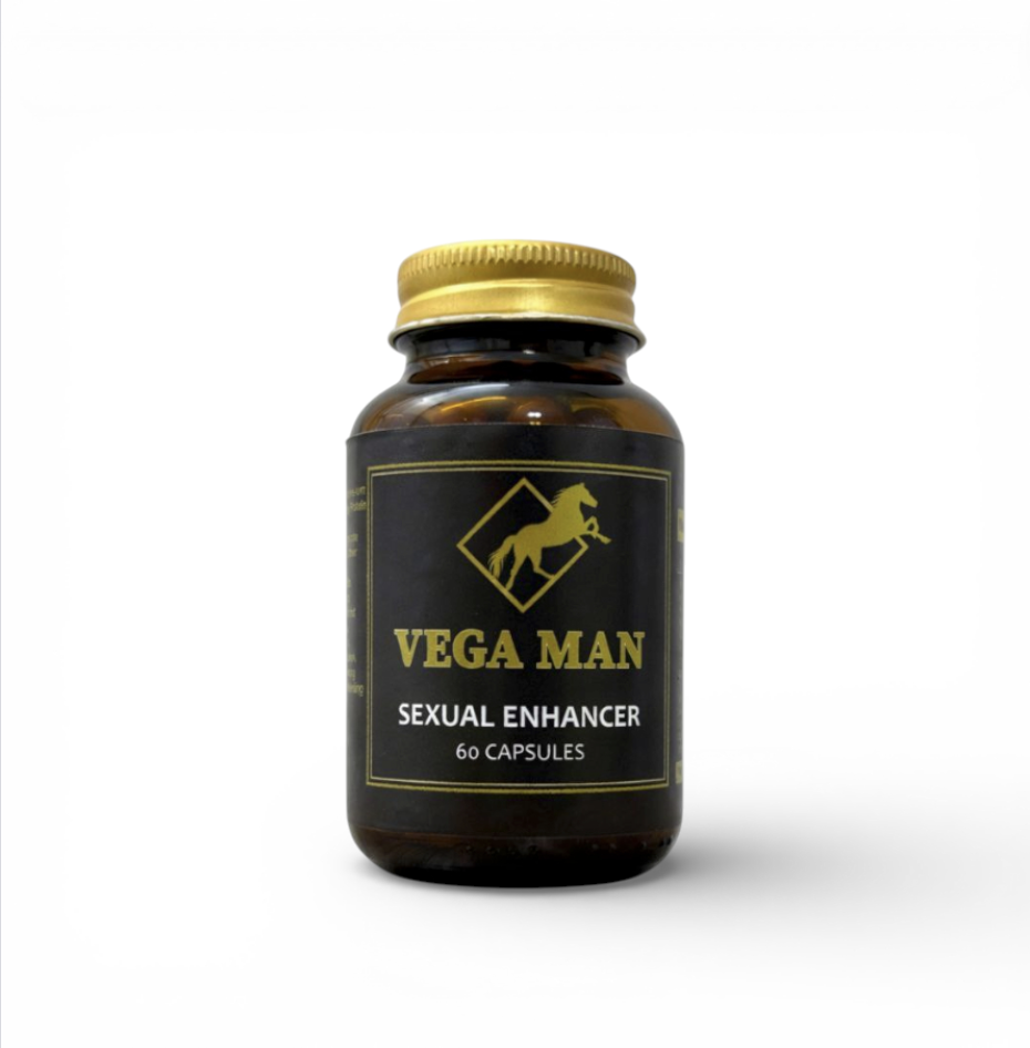 عبوة Vega Man داكنة من 60 كبسولة