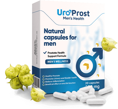 UroProst — UroProst Men's Health, 20 capsules.
