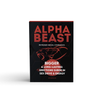 Alpha Beast – embalagem preta do produto
