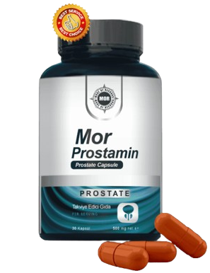 Mor Prostamin — عبوة Mor Prostamin من 30 كبسولة.