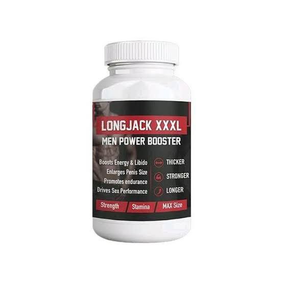 White Longjack XXXL bottle for men's energy and libido